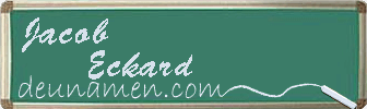 Jacob Eckard Visitenkarte